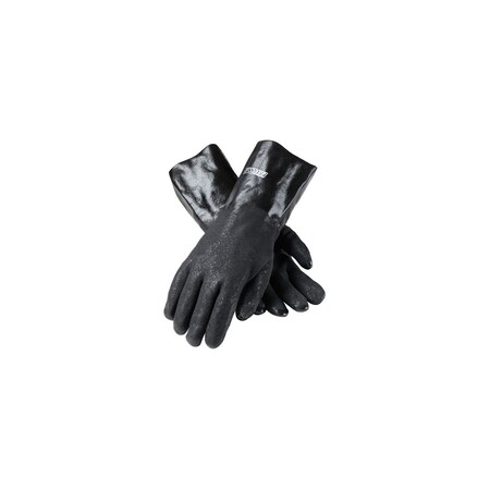 Pip PROCOAT, SUPPORTED PVC, JERSEY LINED, BLK., ROUGH ACID, PK 72 58-8040DD